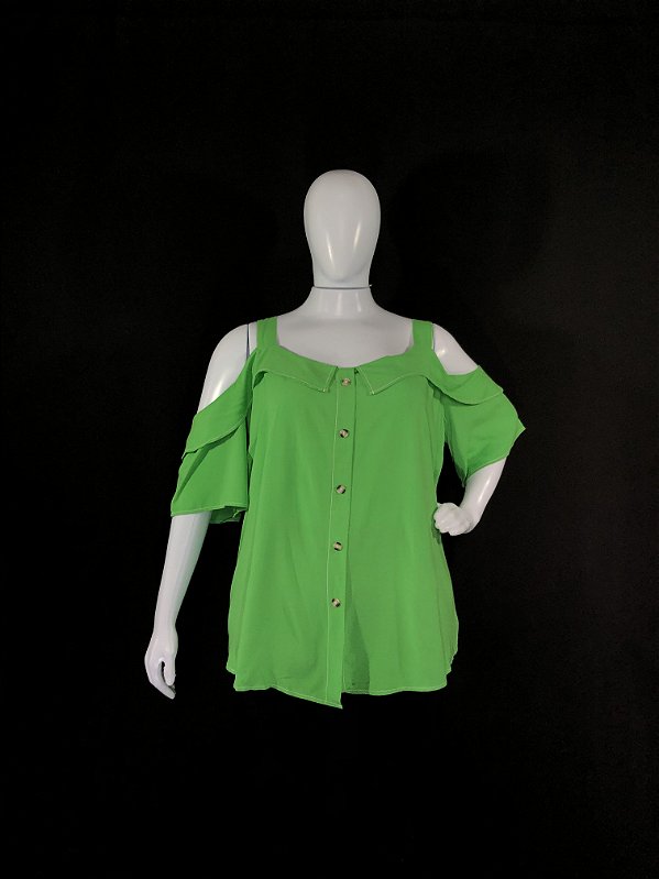 BLUSA LISTA PLIS SIZE