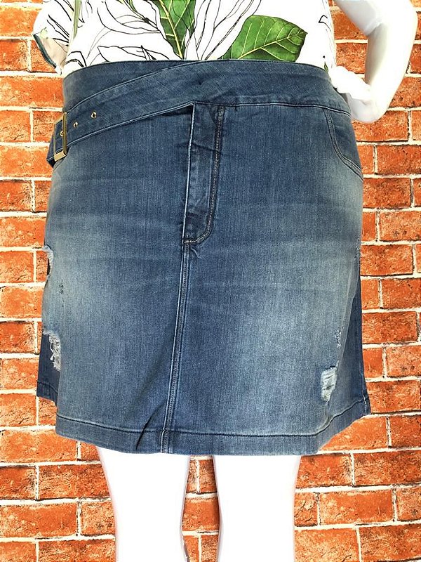 SAIA JEANS COM BOLSO PLUS SIZE