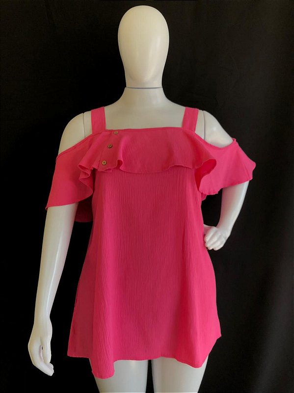 BLUSA OLIVEIRA PLUS SIZE
