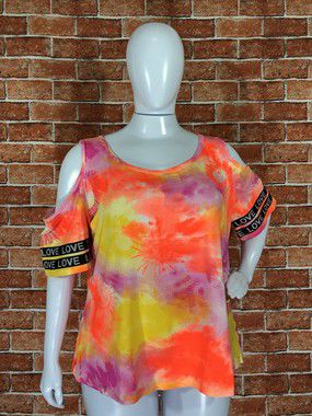 BLUSA TIE DYE PLUS SIZE