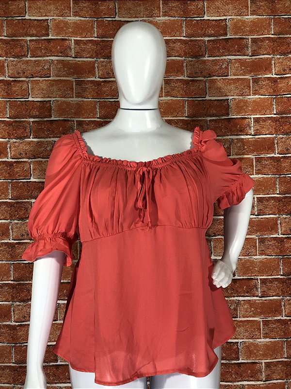 BLUSA  BABADINHO PLUS SIZE