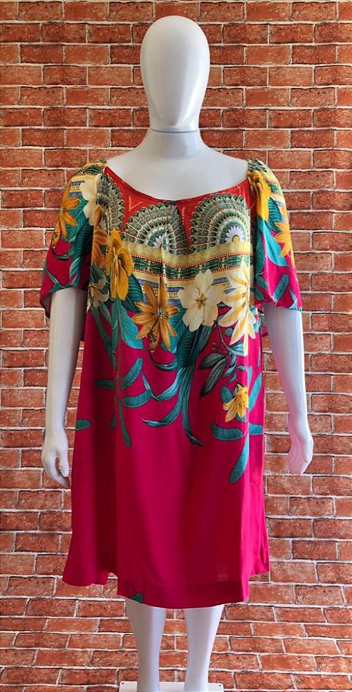 VESTIDO OMBRO  A OMBRO PLUS SIZE