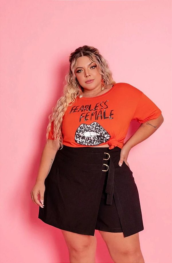 T- SHIRTS FEARLESS FEMALE PLUS SIZE
