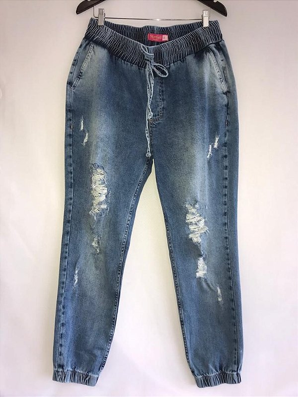CALÇA JEANS COZ ELA PLUS SIZE