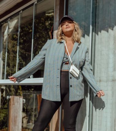 BLAZER ALONGADO XADREZ