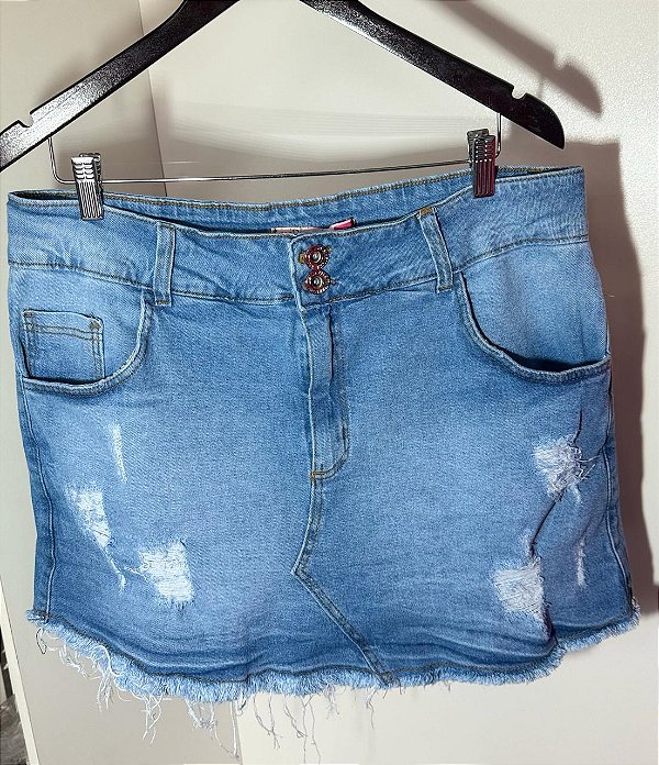 SHORTS SAIA JEANS COM DESFIADO