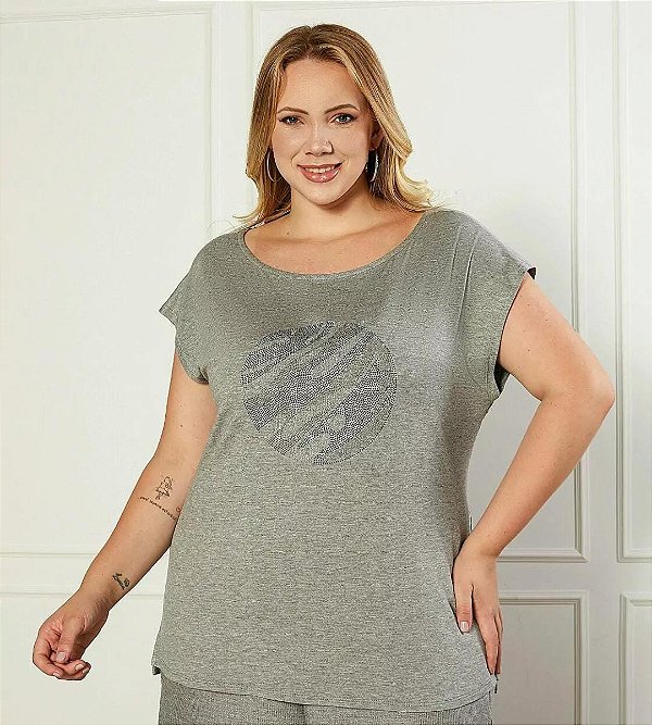 BLUSA MALHA COM RECORTES NAS COSTAS PLANETA