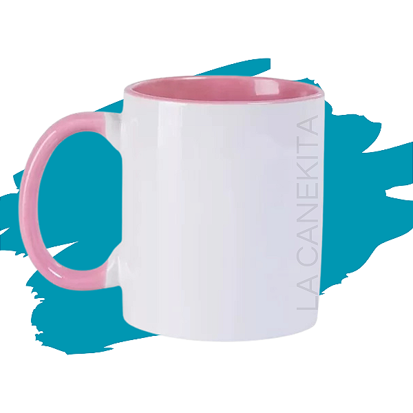 Caneca Personalizada - Alça e Interior Colorido Para Personalizar