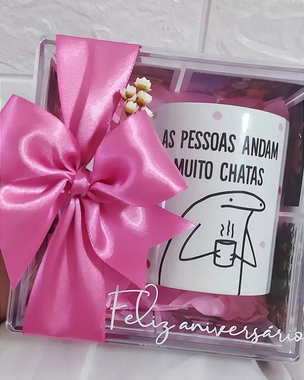Presente personalizado, box luxo com fotos.