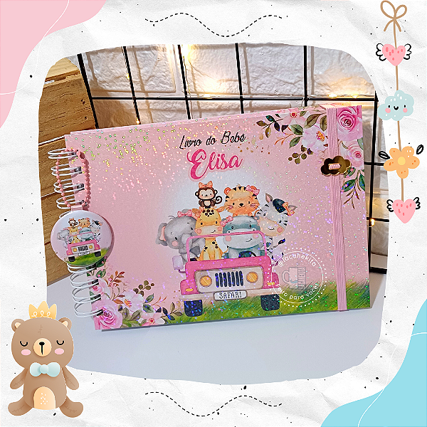 Livro Do Bebê Safari