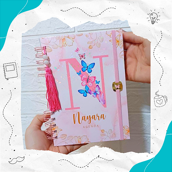 Agenda Personalizada - Capa Para Personalizar