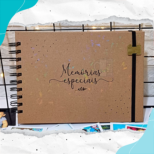 Meu Scrap - Álbum de Colagens Scrapbook + Adicionais