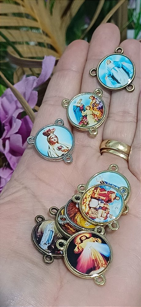 Entremeio Médio 2,5cm Resinado 2 lados