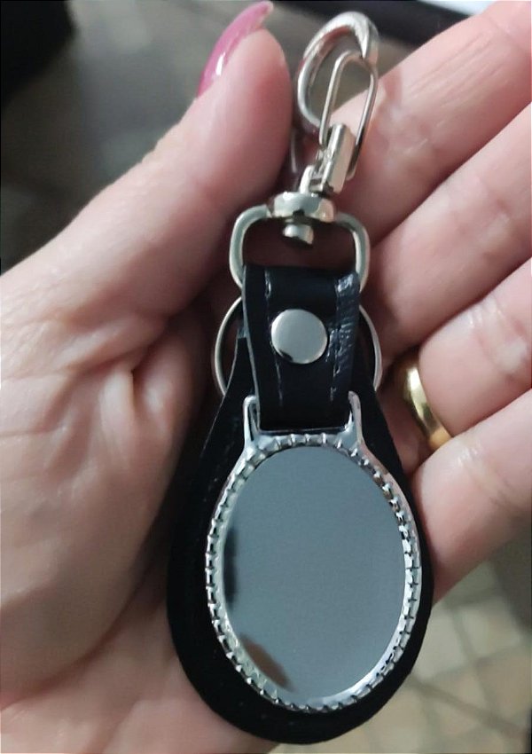 Chaveiro Couro (Sem Personalização)