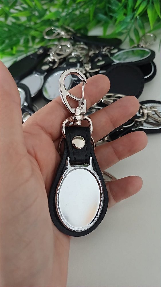 Chaveiro Couro (SEM PERSONALIZAÇÃO)