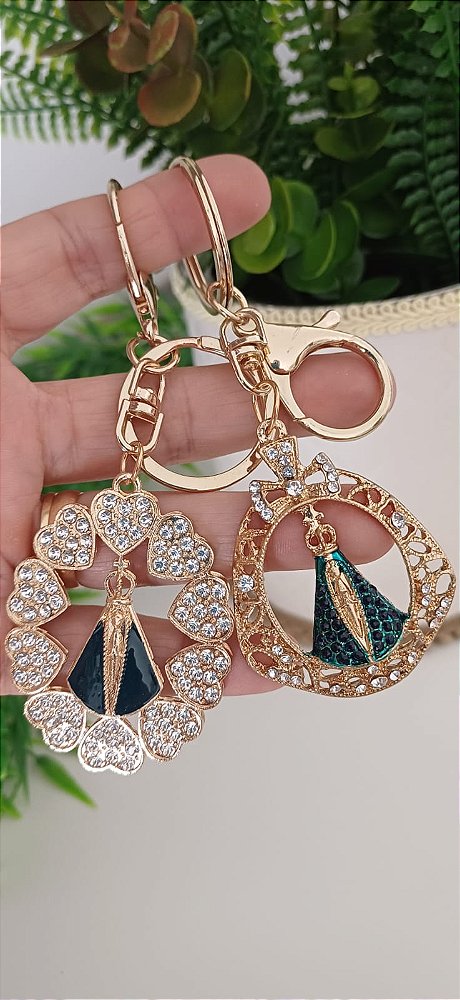 Chaveiro Nossa Senhora Com Strass