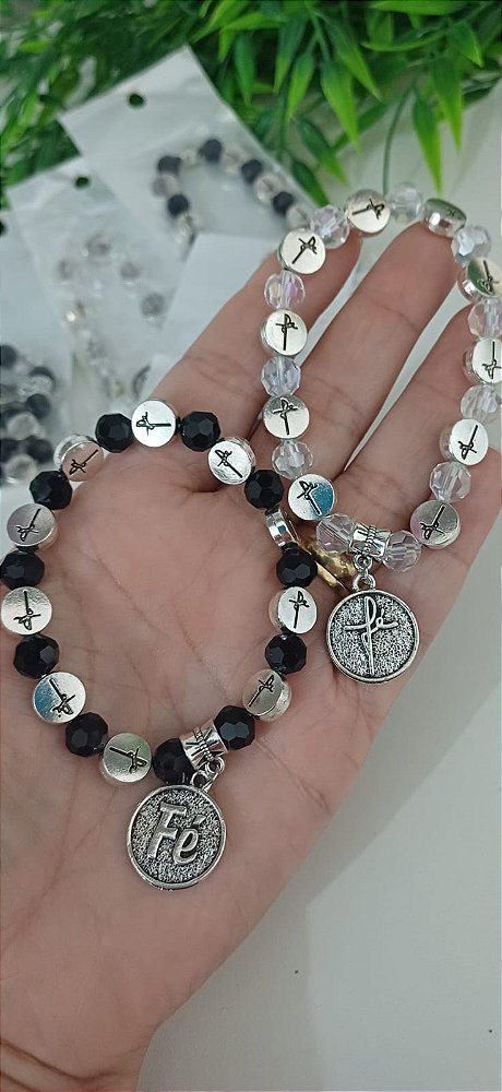 Pulseira Cristal Fé