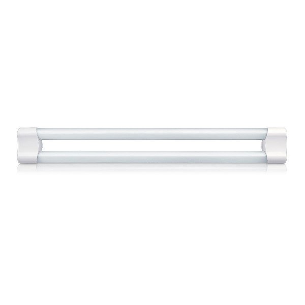 Luminária Tubular De Sobrepor Led Duoline 36w Branco Frio 120cm - Elgin