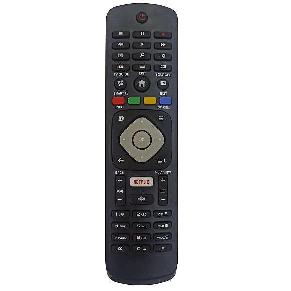 Controle Remoto Philips Tv Smart Com Netflix FBG8049