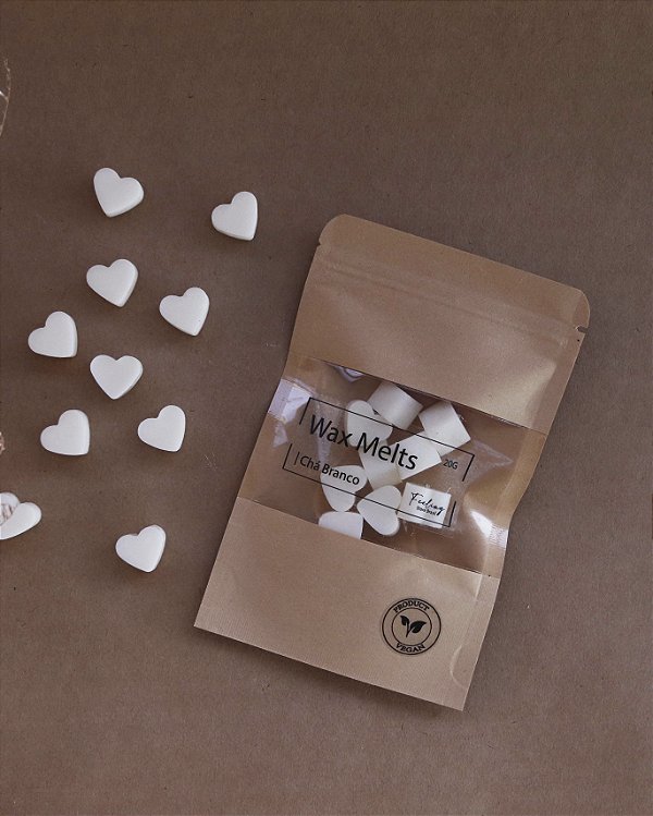 Wax Melts Chá Branco - Pastilhas aromáticas