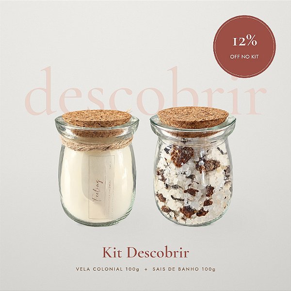 02 | Kit Vela Colonial + Sais de Banho