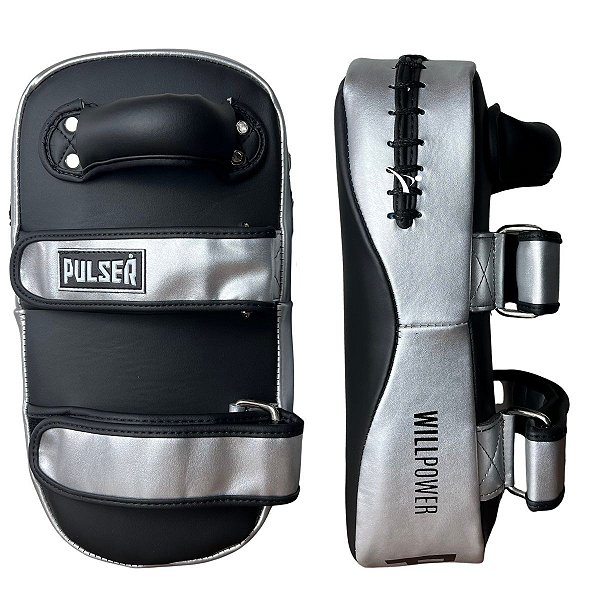 PAR DE APARADOR DE CHUTE TRADICIONAL - PRETO COM PRATA - PULSER