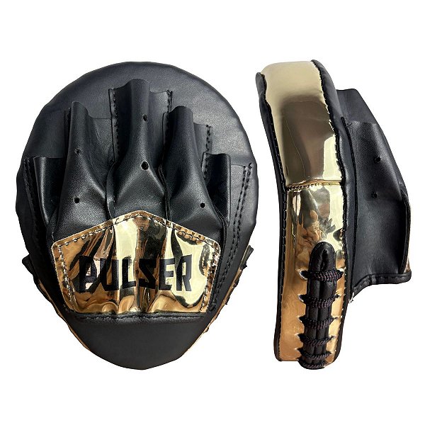 PAR MANOPLA DE FOCO RÁPIDA - PRETO COM DOURADO - PULSER