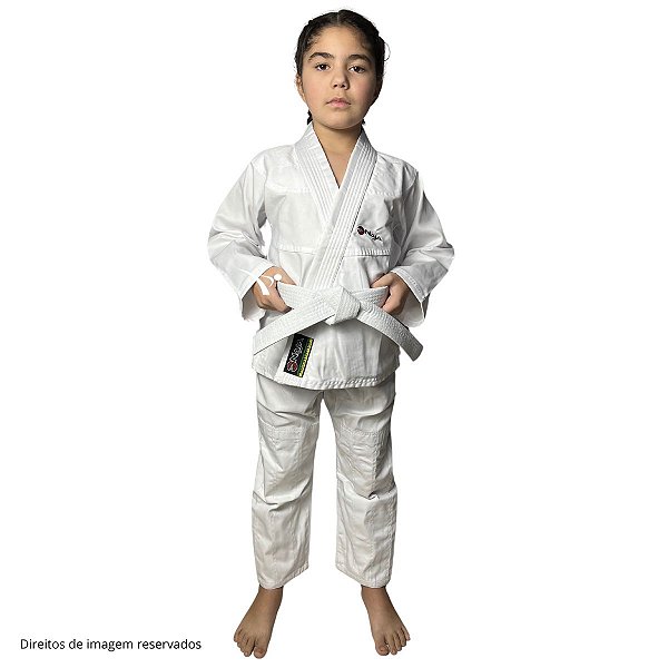 KIMONO INFANTIL - BRANCO - NAJA