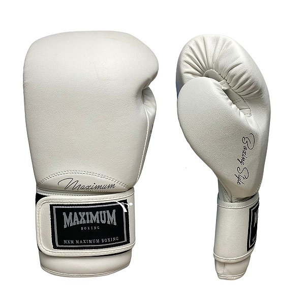 LUVA 14OZ - BRANCO CLASSIC - MAXIMUM