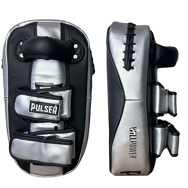 PAR DE APARADOR DE CHUTE POWER - CINZA COM PRETO - PULSER