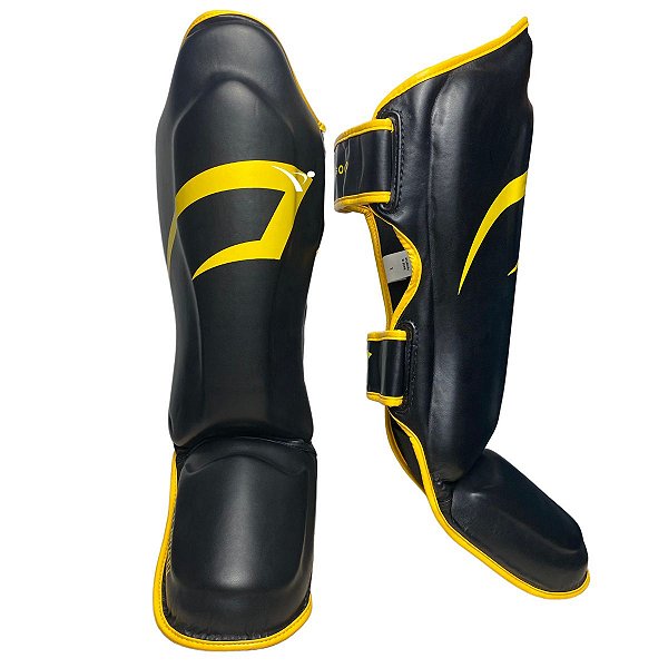 CANELEIRA M IMPACT - PRETO COM AMARELO - PRETORIAN