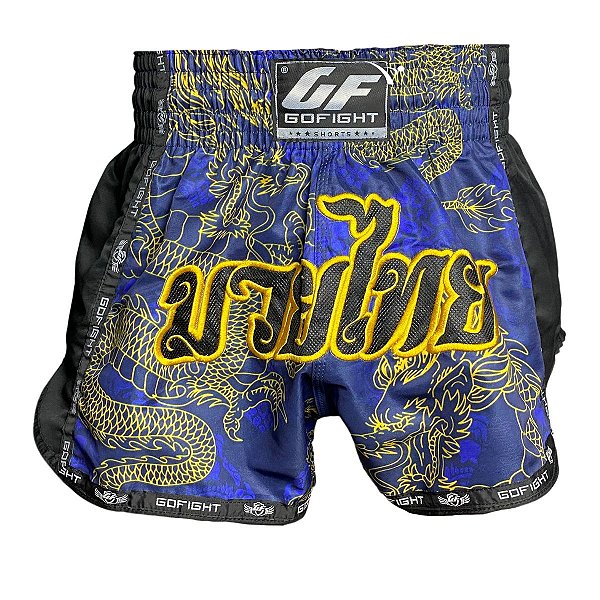 SHORT FIGHT MUAY THAI - GOLD DRAGON - GO FIGHT