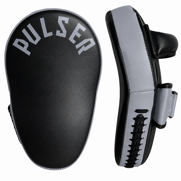 MANOPLA LONGA C/ PEGADOR - PRETO COM CINZA - PULSER
