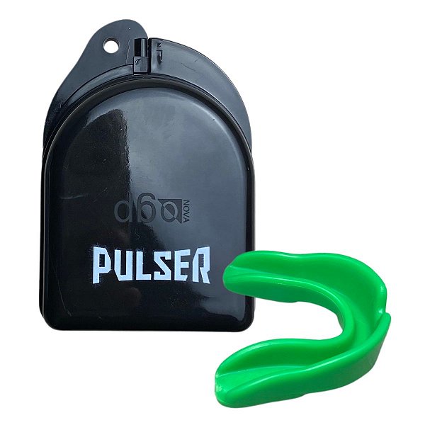 PROTETOR BUCAL SIMPLES C/ ESTOJO - VERDE - PULSER