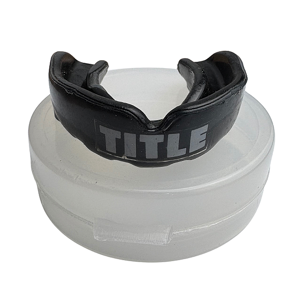 PROTETOR BUCAL SIMPLES C/ ESTOJO SUPER SHIELD - PRETO - TITLE