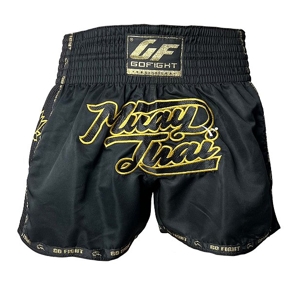 SHORT FIGHT MUAY THAI - TOP SERIES GOLD SYMBOL - GO FIGHT