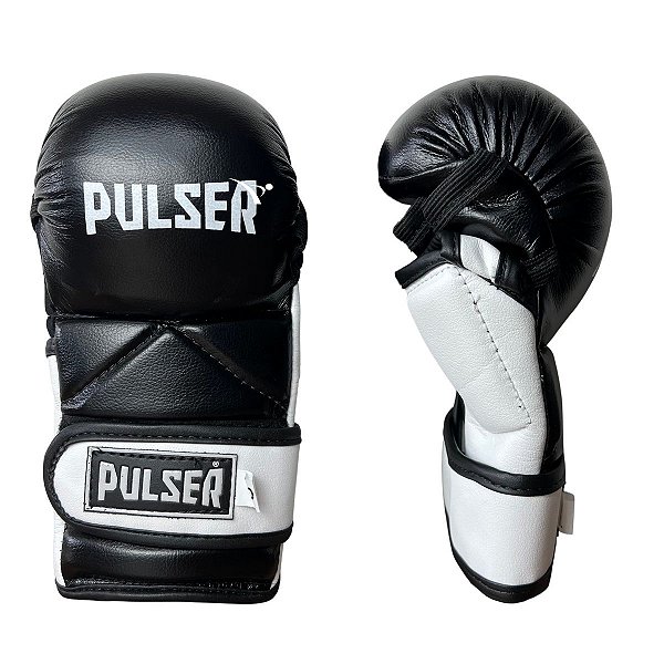 LUVA DE MMA TREINO M MICROFIBRA - PRETO - PULSER