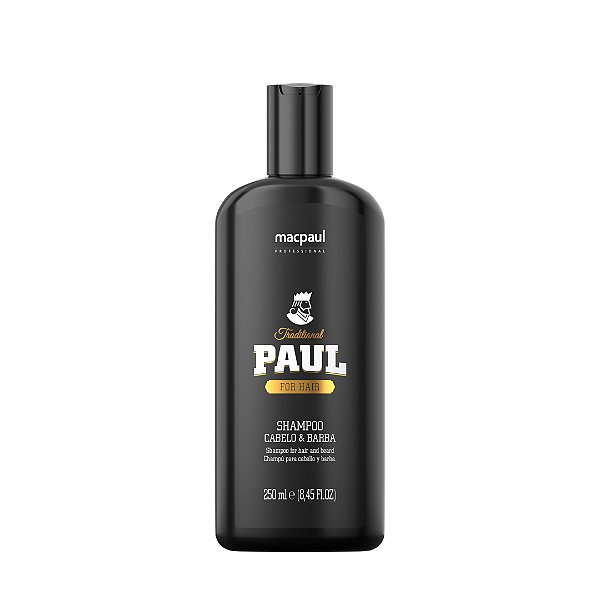 Shampoo Cabelo E Barba Traditional Paul - 250ml