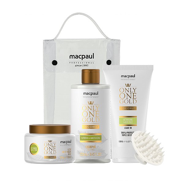 Kit Verão Shampoo Máscara Leave-In Only One Gold