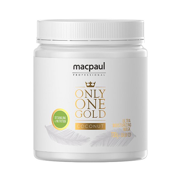 Máscara Capilar Only One Gold Coconut - 700gr