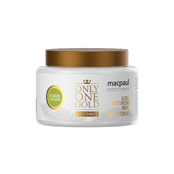 Máscara Capilar Only One Gold Coconut - 200gr