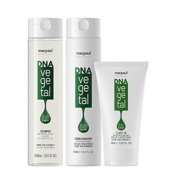 Kit DNA Vegetal Extrato de Bambu