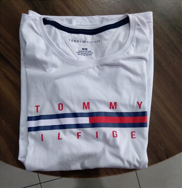 Camiseta Tommy Hilfiger Branca