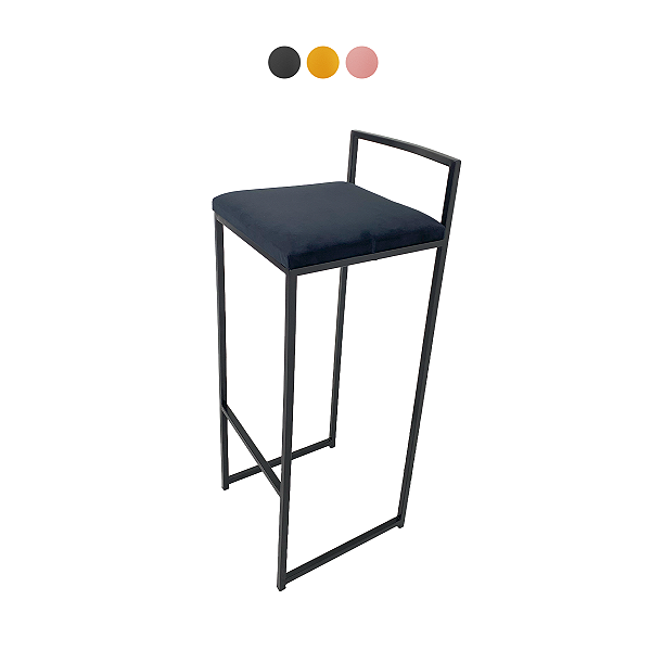 Banqueta Alta Estilo Industrial - Britanica