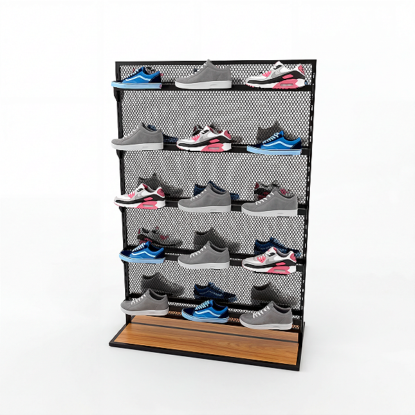 Expositor de Calçados Brasil 30 - Painel Modular para Lojas