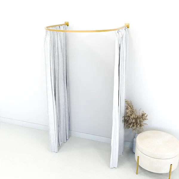 Provador Redondo para Loja de Roupas 100cm x 100cm - QR