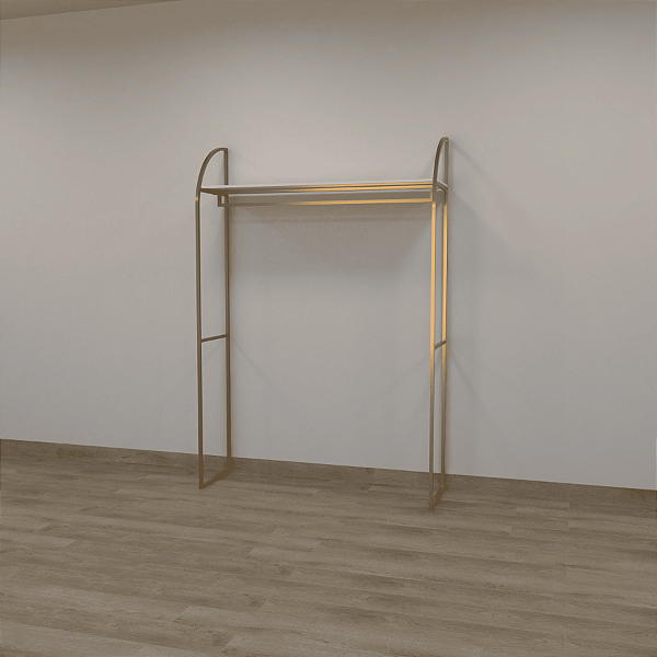 Arara de Roupa Veneza Dress – 1 Varão Alto para Vestidos Longos