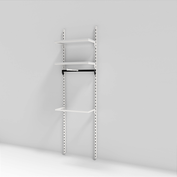 Régua Reta RG 60 Magazine - Varão para Cremalheira de Loja