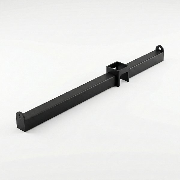 Régua Dupla RT 10x30 Magazine - Varão Frontal Assimétrico para Cremalheira de Loja