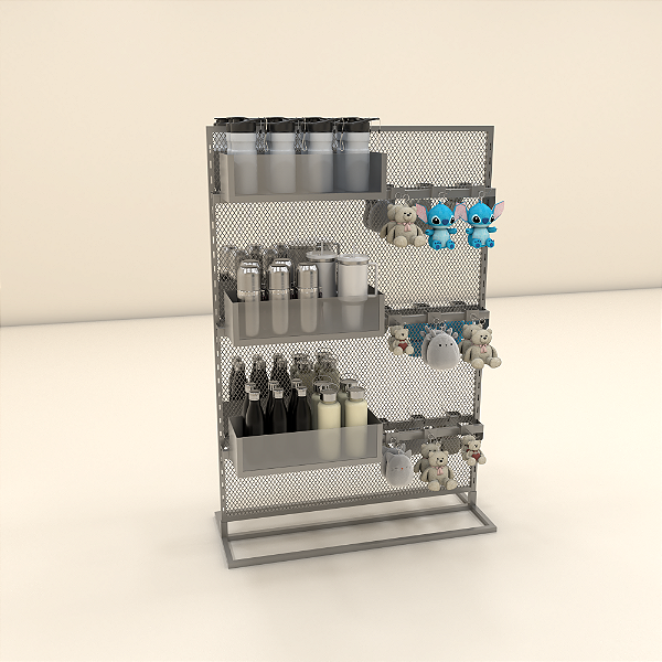 Expositor de chão modular Magazine MJ 30